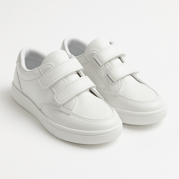 White Velcro Shoes