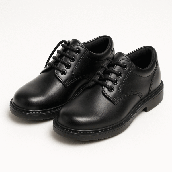 Black lace up shoes