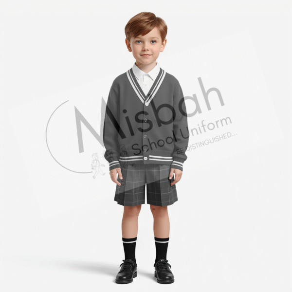 Mix Grey Woollen School Skeevy – Classic & Durable