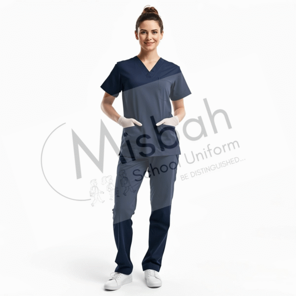 Navy Blue Scrub - Image 2