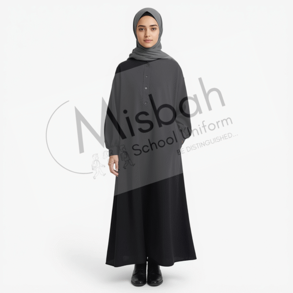 Black Color Abhaya